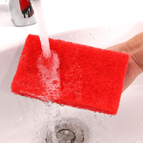 RYUJNDK Excellent Scrub Sponge Brush With Handle For Ideal For Ceramic Tile Glass Shower Door Bathtub Grout Floor Tub