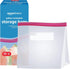 Amazon Basics Reclosable Gallon Food Storage Bags, Stand & Fill Base, 120 Count