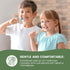 Navona 36 PCS Biodegradable Bamboo Toothbrushes, Individually Wrapped, Eco-Friendly, Natural Wood Bulk Toothbrushes