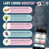 LadyZn 60 Lady Libido Supplement for Women Support Mood, Drive & Energy, with Hornygoatweed & Maca Root | Female Libido