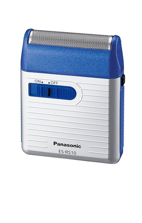 Panasonic Men's Shaver ES-RS10-A Blue for Traveler | DC3V (2 x AA Alkaline) (Japan Model)