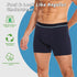 PurityLock 120ml (3PCS, 4XL, Men's Washable Incontinence Boxer Briefs, Cotton Urinary Incontinence Underwear with Fly