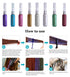Professional Hair Dye Temporary Hair Chalk Stick - Non-toxic Salon DIY Hair Dyeing Mascara (Gold)