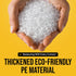 Small Trash Bags, 4 Gallon, 100 Count, White, Unscented, Thickened & Strong Liners for Kitchen Office