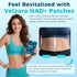 Velzara 30 NAD+ Patches Comfortable All-Day Wear Vegan, Water-Resistant Patches