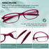 DOOViC 4 Pack Blue Light Blocking Computer Reading Glasses, Anti Eyestrain, Flexible Lightweight Readers for Men Women