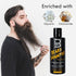 L3 Level 3 Beard Shampoo, Cleanse and Nourish Facial Hair, Softens and Tames Frizzy Beards