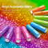 EBL AA Rechargeable Batteries 2500mAh (10 Pack - 5 Colors) Pre-Charged 1.2V NiMH Double A Battery