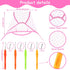 Waydress 6 Pieces Highlight Hair Cap, Salon Hair Coloring Highlighting Dye Tipping Cap with Needles
