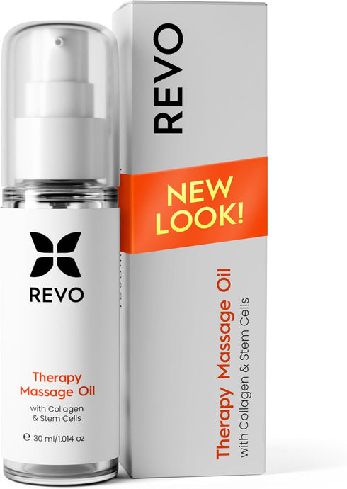 REVO Anti Cellulite Massage Oil Infused with Collagen & Stem-Cells for More