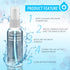 Makeup Brush Cleaner Spray, No-washing Quick Drying Deep Cleaning for Cosmetic Brushes and Sponges, 3.38 oz