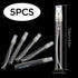 SAVITA 5PCS 10ml Clear Spray Bottle Refillable Perfume Atomizer, Small Fine Mist Glass Containers for Essential Oils