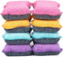 UPSTAR Dish Sponges Kitchen, Microfiber Cleaning Scrubber for Dishwashing, Sink, Basin and