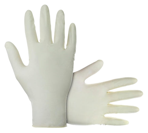 SAS Dyna Grip Powder-Free Premium Latex Disposable Gloves, 7 Mil - XL - 100 Count for Automotive Industrial Janitorial