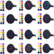 Ucubwfu 12pcs Car Diffuser, Car Aromatherapy Clip, Car Aromatherapy Essential Oil Diffuser, 30mm-Aromatherapy