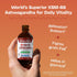 KSM-66 60ml) Ashwagandha Liquid Drops Vegan, GMO Free & Fast Absorbing Form Ashwagandha Supplements for Daily Wellness