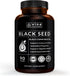 Black Seed Oil Capsules - Nigella Sativa - Cold Pressed Antioxidant Supplement Soft Gels, 500 Milligrams, USA Made