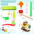 JolliLudo 9 Pcs Oral Motor Placement Therapy Tools for Kids Myofunctional Whistle Tongue Muscle Trainer Controlled Oral