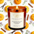 Home,2 Pack Candles,22.6 oz Scented Candles for Wood Wick Pumpkin Spice Scented Natural Soy Wax Candles with Gift