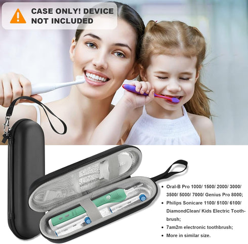 Travel Case Bundle for Electric Toothbrush - Durable Protection