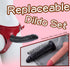 Sverimet Set 2 Strap On Dildo with Dildos -Adjustable Waist and Thigh Harness, Hands-Free G Spot & Anal Stimulator