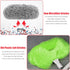 Max 66'' Reusable Ceiling Fan Cleaner Duster with Extension Pole, Microfiber Blade Cleaner for Walls and Furniture