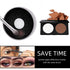 MSQ Brush Cleaner Color Removal Sponge, Quick Makeup Brush Cleaner Sponge, Compact Size for Travel