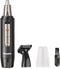 Nose Hair Trimmer for Men Wet Dry Facial Ear Hair Clipper with Vacuum System & Dual-Edge Blade