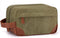 Vorspack Toiletry Bag, Hanging Dopp Kit for Men, Water Resistant Canvas Shaving Bag, Large Capacity, Green