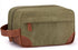 Vorspack Toiletry Bag, Hanging Dopp Kit for Men, Water Resistant Canvas Shaving Bag, Large Capacity, Green