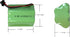 6V 1200mAh Ni-Mh AA Rechargeable Battery Pack with SM 2P Plug