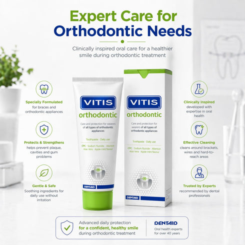 Vitis 100ml Orthodontic Toothpaste