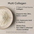 Sports Research Multi Collagen Protein Powder with Hyaluronic Acid + Vitamin C | 30 Servings