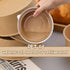 25oz Disposable Bowls with Lids, 25Pack Large Kraft Paper Salad Bowls for Hot Cold Food, Soup, Ice Cream