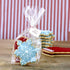 APQ Clear Gusseted Poly Bags - 4 x 2 x 10 Inch, Pack of 100 Gusseted Plastic Bags 1 Mil Thick for Favors, Clear Plastic