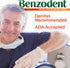 Benzodent Maximum Strength Dental and Oral Pain Relieving Cream, 1oz for Dentures, Mouth Sores, Braces