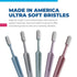 Ultra Soft Toothbrush, Post Surgical & Oncology, Gentle Care Extra Soft Bristles, 1 Dozen