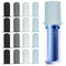 Silicone Bottle Covers for Travel, Leak Proofing Elastic Sleeves for Shampoo & Body Wash Containers (16 Pack)