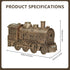 Thonlai 300ML Essential Oil Diffuser Train Cool Mist Humidifier Quiet Aromatherapy Diffuser with Night Light Vintage