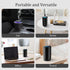 Oscentpro 3 Waterless Car Essential Oil Diffuser, Premium Aluminum Alloy Cold-Air Atomizing Scent Machine Aromatherapy