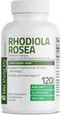 Bronson Rhodiola Rosea Vegetarian Capsules, Adaptogenic Herb for Brain, Stress & Mood Support
