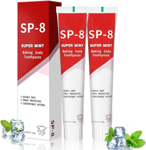 Xihongshi 2Pcs Super ProbioticSp-8 Toothpaste, Sp 8 Pasta Dental, SP-8 Toothpaste, Pasta Dental