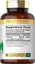 Carlyle Vitamin E 400 IU Softgels | 250 Count | Naturally Sourced | Non-GMO and Gluten Free