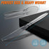 7.5" Clear Plastic Heavy Duty Knives, Upgraded Heat Resistant & BPA Free, 84 Count for Party Supply