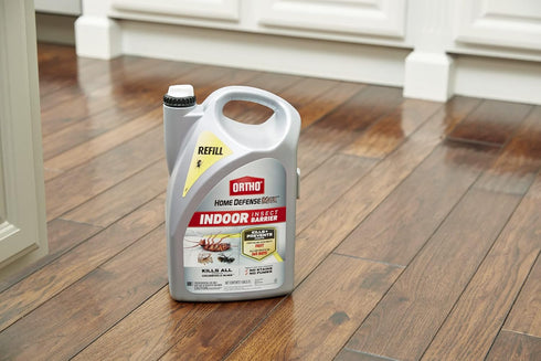 Ortho Home Defense Max Indoor Insect Barrier Refill, 1 gal., Kills Ants, Roaches, Spiders, Fleas, Ticks