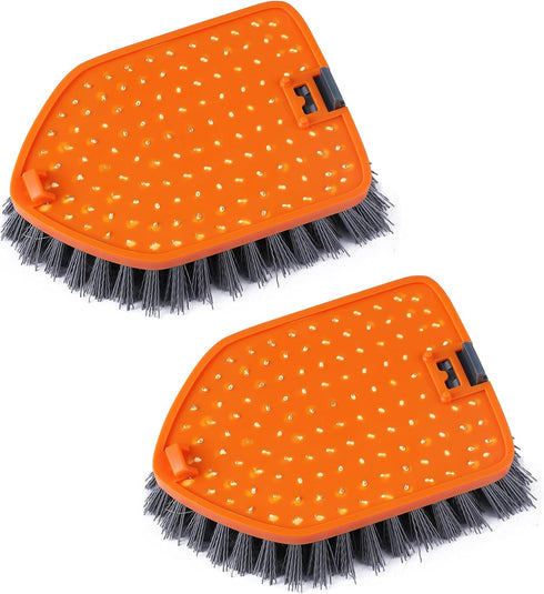 Tile Scrubber Brush Replacement Head, 2 Pieces for ASIN:B09GF2LSZ8