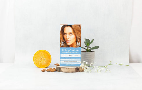 Tints of Nature Dark Toffee Blonde Permanent Hair Dye, 6TF, 4.4 fl oz, Ammonia-Free