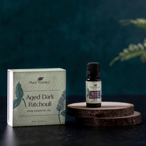 Plant Therapy Aged Dark Patchouli 10 mL (1/3 oz) - 100% Pure, Undiluted Natural Aromatherapy Oil