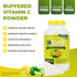 Buffered Vitamin C Powder Supplement, High Absorption Immune Support Drink, Organic, Vegan, Sugar-Free, Lemon Lime 26oz