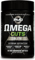PMD Sports Omega Cuts Elite Fat Loss Formula - Omega Fatty Acids, MCT's, CLA, Keto Friendly, 90 Softgels